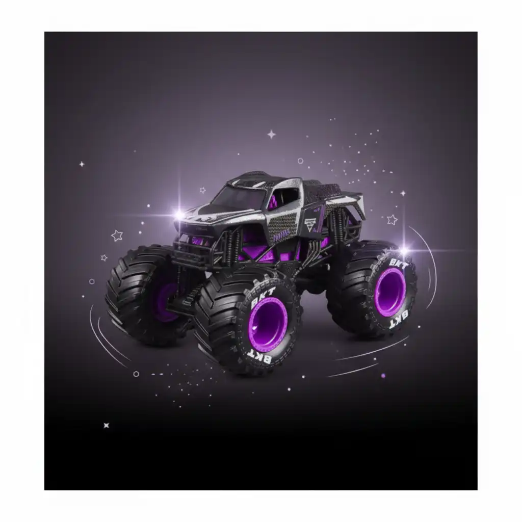 Viva batalhas épicas de monster trucks com heróis Marvel.