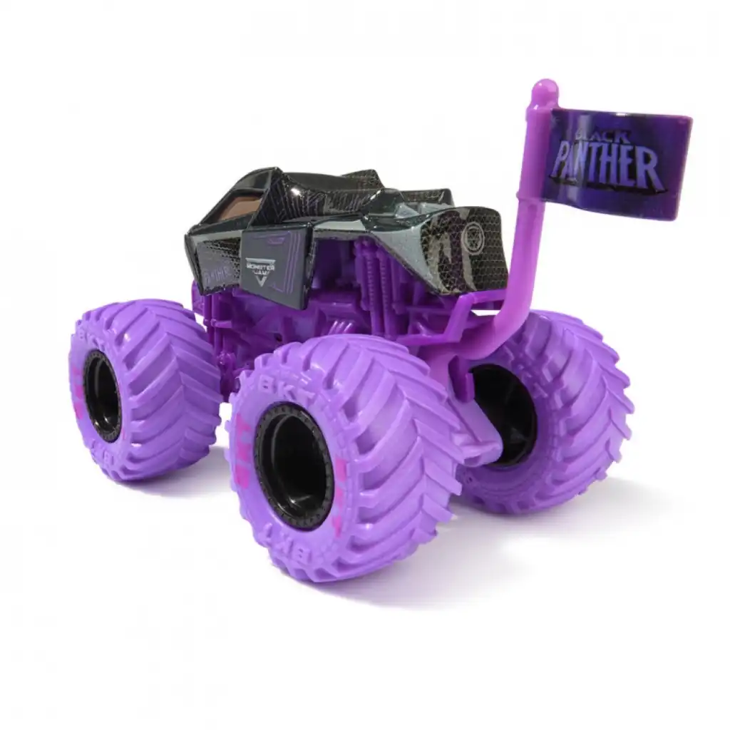Expanda sua coleção com um caminhão monster Marvel exclusivo.