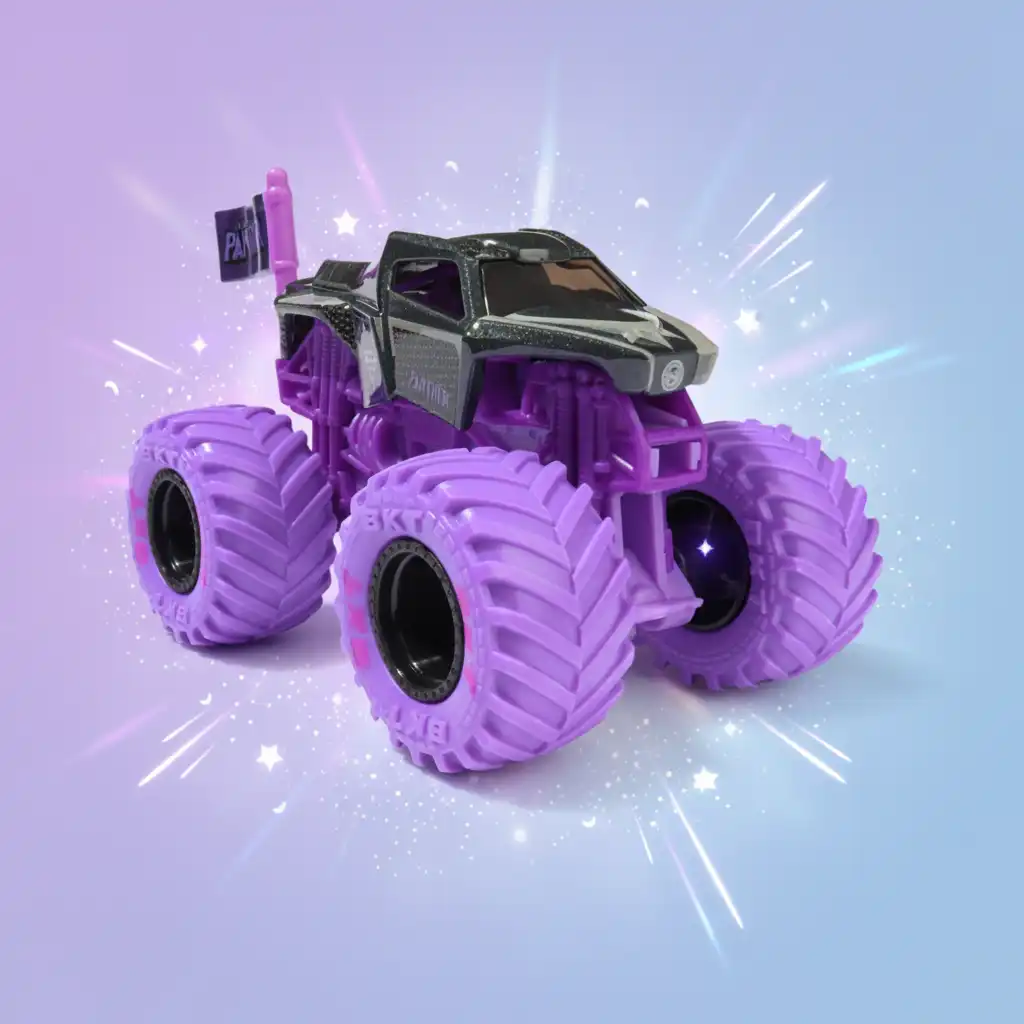 Crie seu próprio show Monster Jam na sua casa.