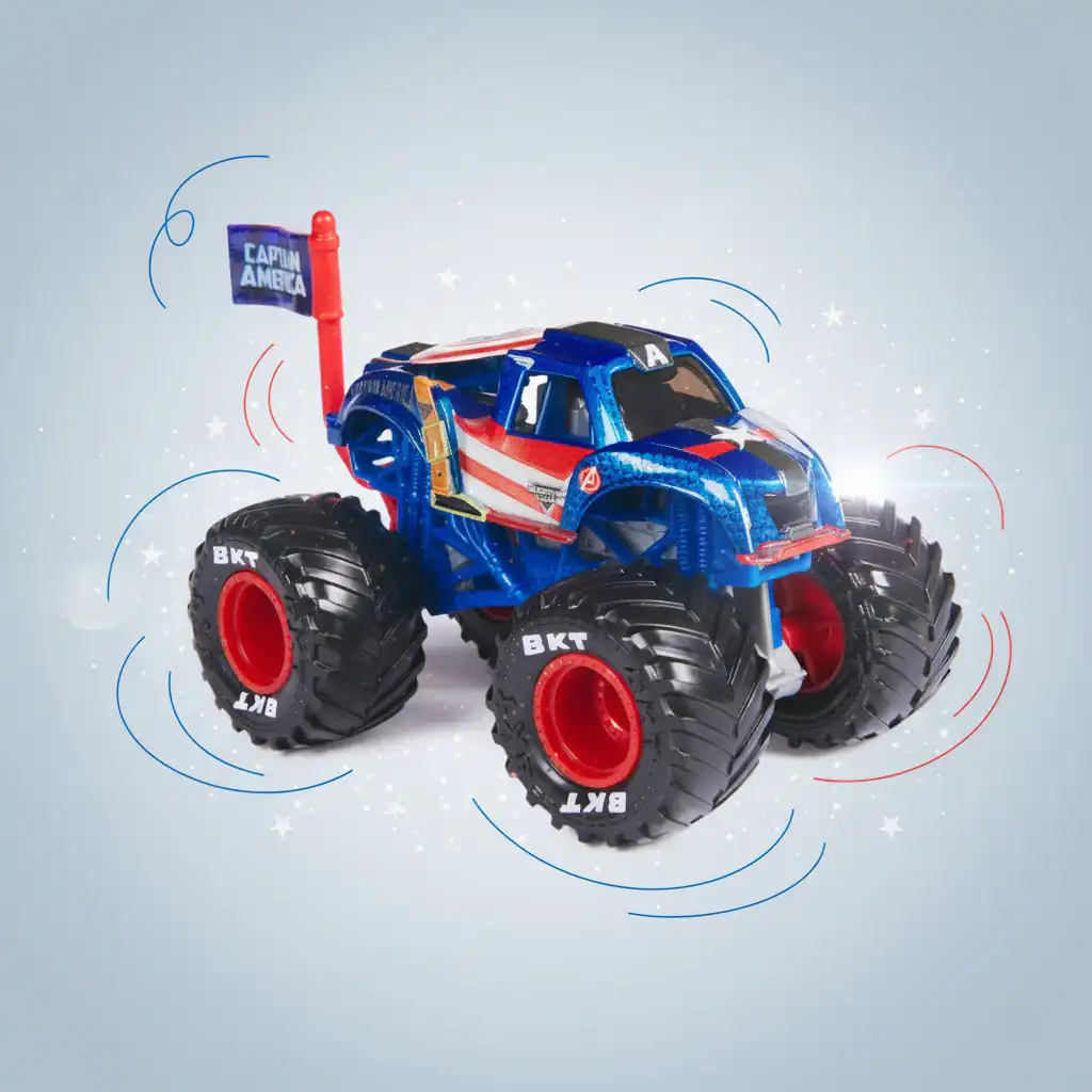 Torne-se um mestre das manobras radicais com Monster Jam.