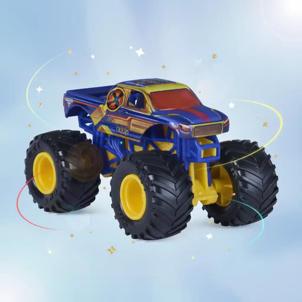 Amplie sua coleção com uma união única de Marvel e Monster Jam.