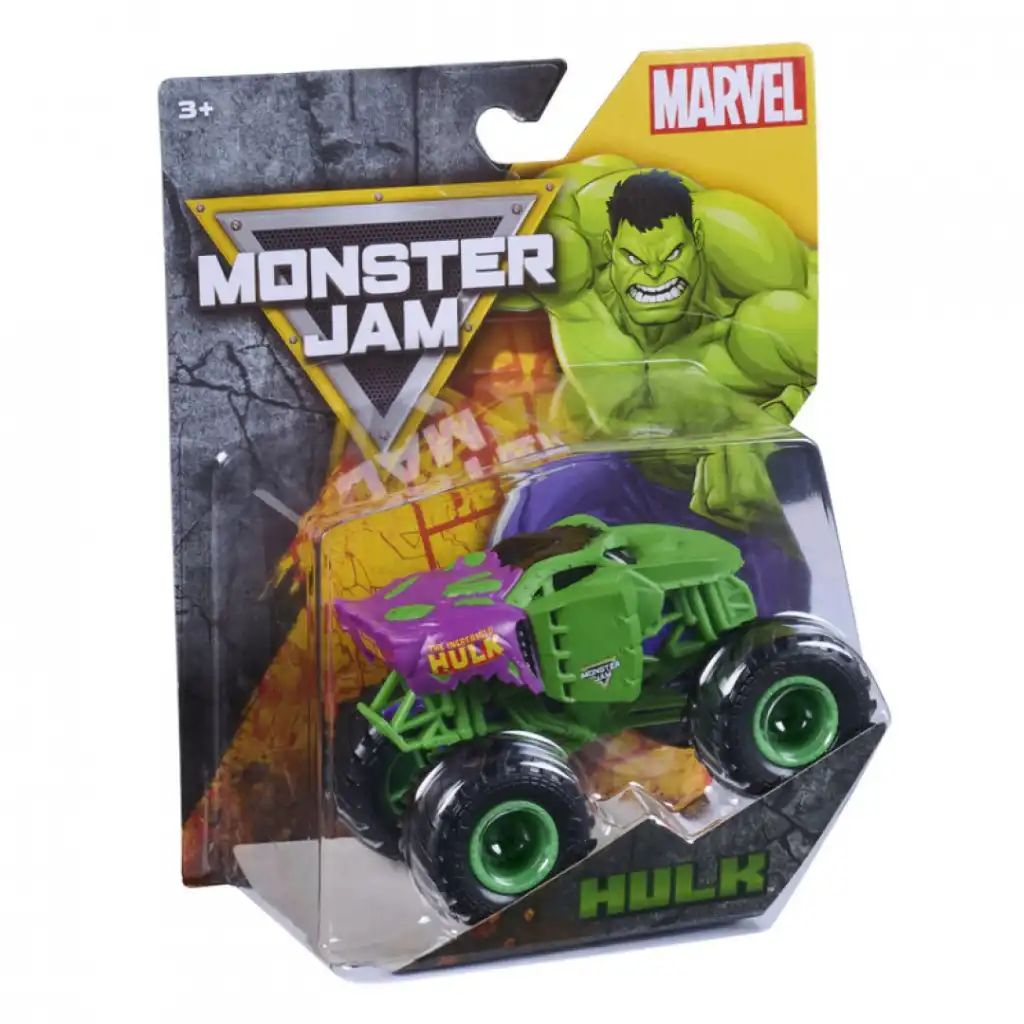 Liberte a ação heroica com o Monster Truck imparável.