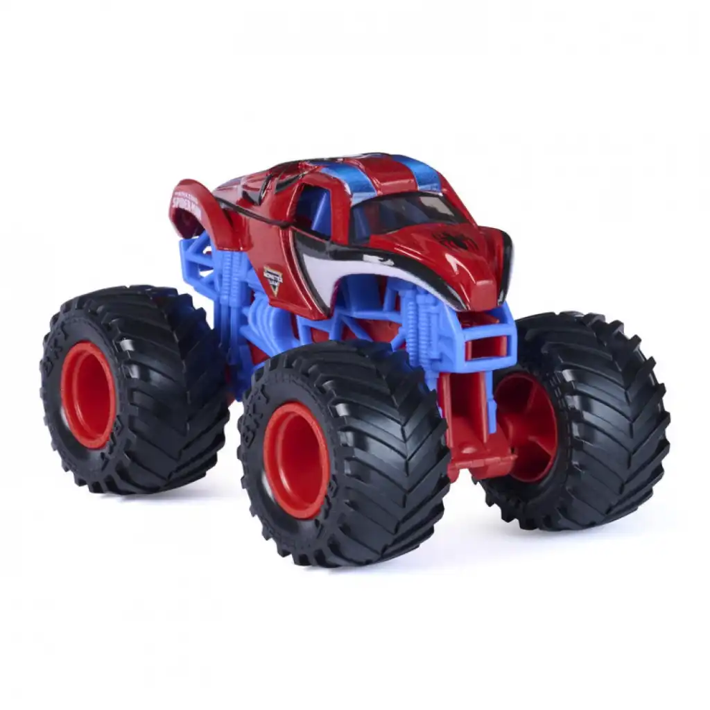 Amplie sua coleção com a combinação única Marvel e Monster Jam.
