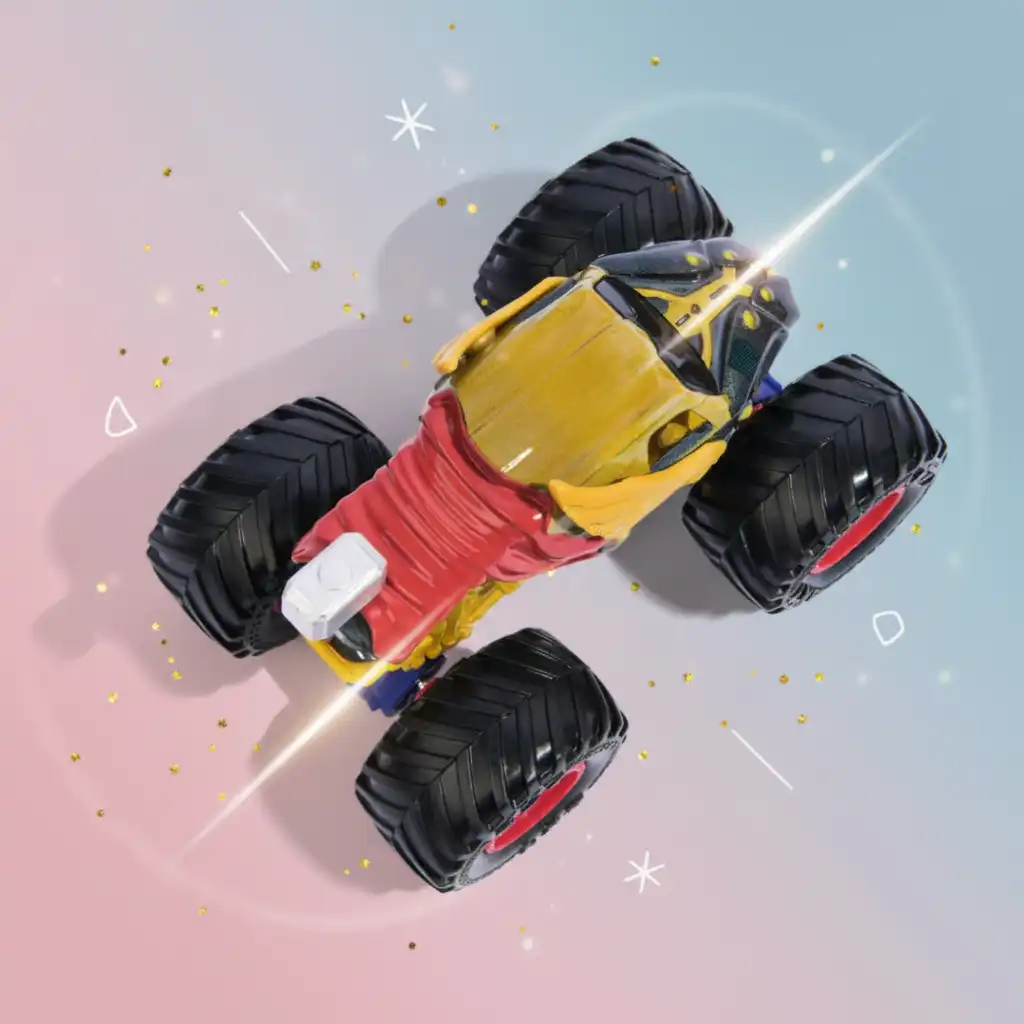 Crie seu próprio show Monster Jam em casa!