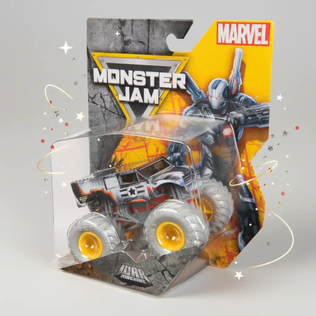 Viva uma ação épica com heróis da Marvel sobre quatro rodas.