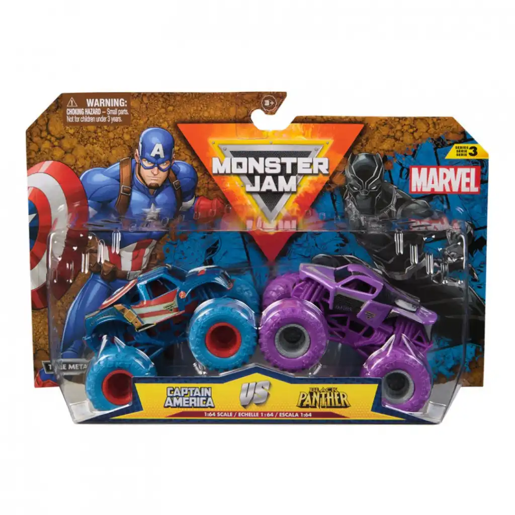 Desencadeie uma batalha épica entre Captain America e Black Panther.