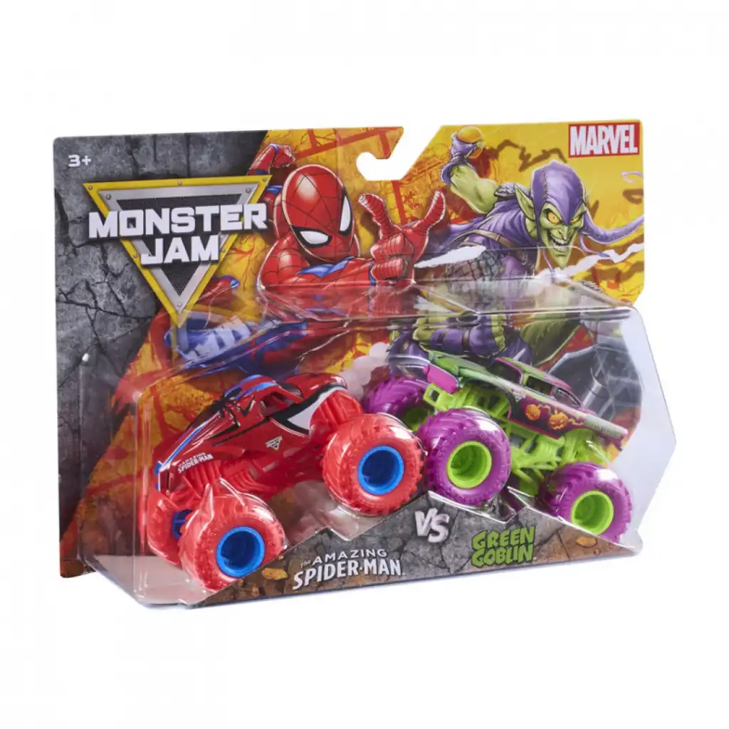 Vivencie ação infinita com Spiderman e Green Goblin.