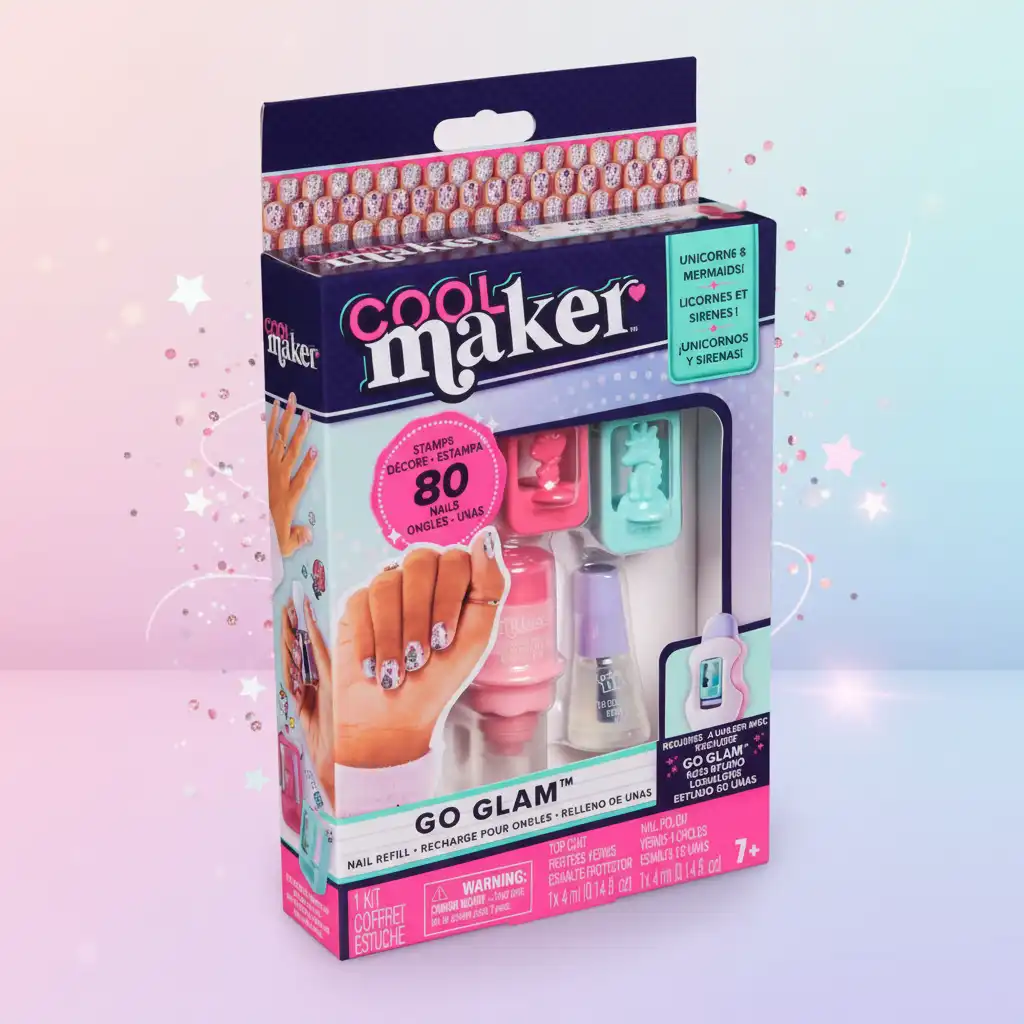 Expresse seu estilo com a manicure original Cool Maker.