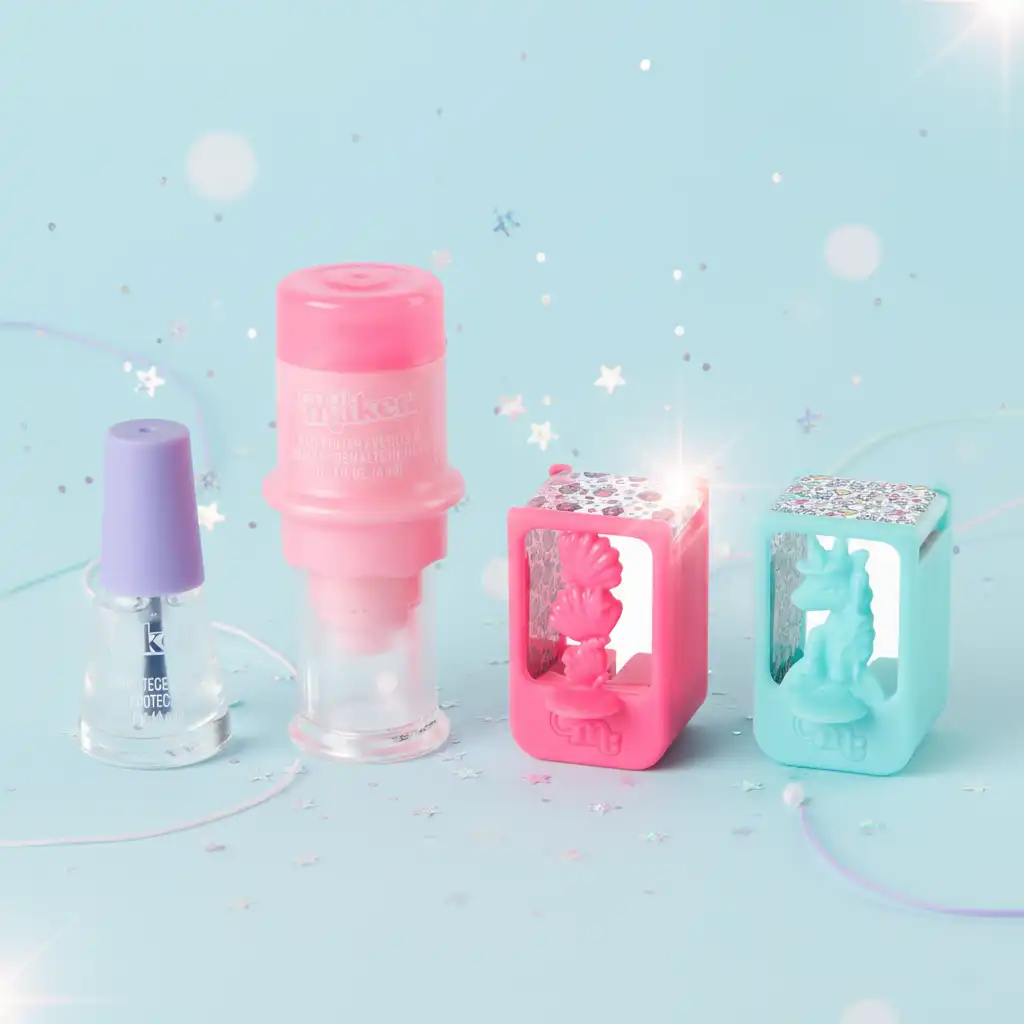 Construindo autoconfiança com uma manicure feita por você mesma.