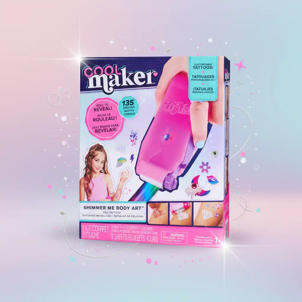 Divirta-se infinitamente criando suas próprias tatuagens!