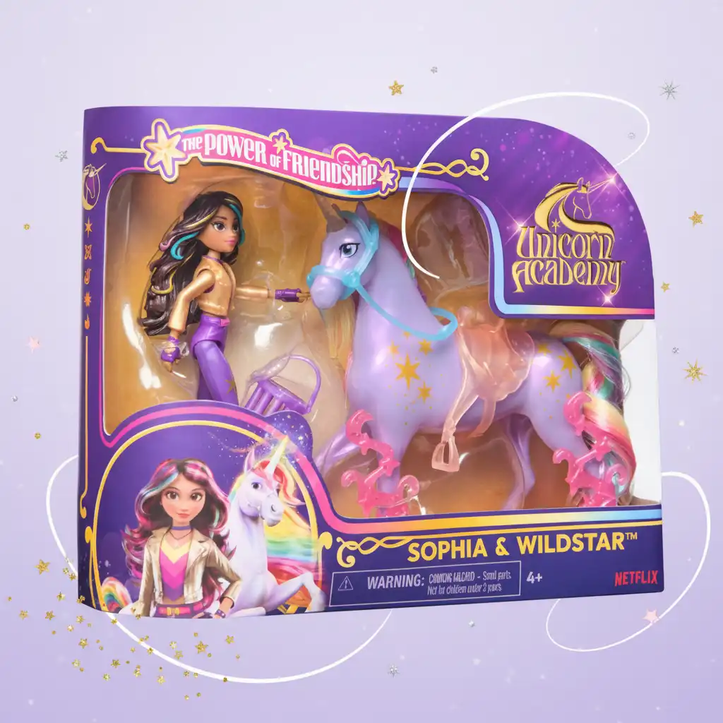 Incentive a criatividade infantil através de histórias mágicas de amizade.