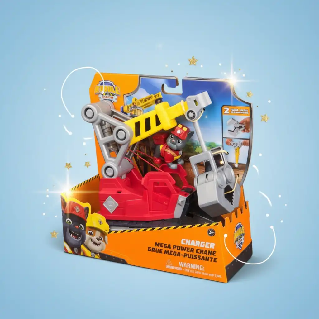 Viva um jogo emocionante de construtor com os heróis do Rubble & Crew.