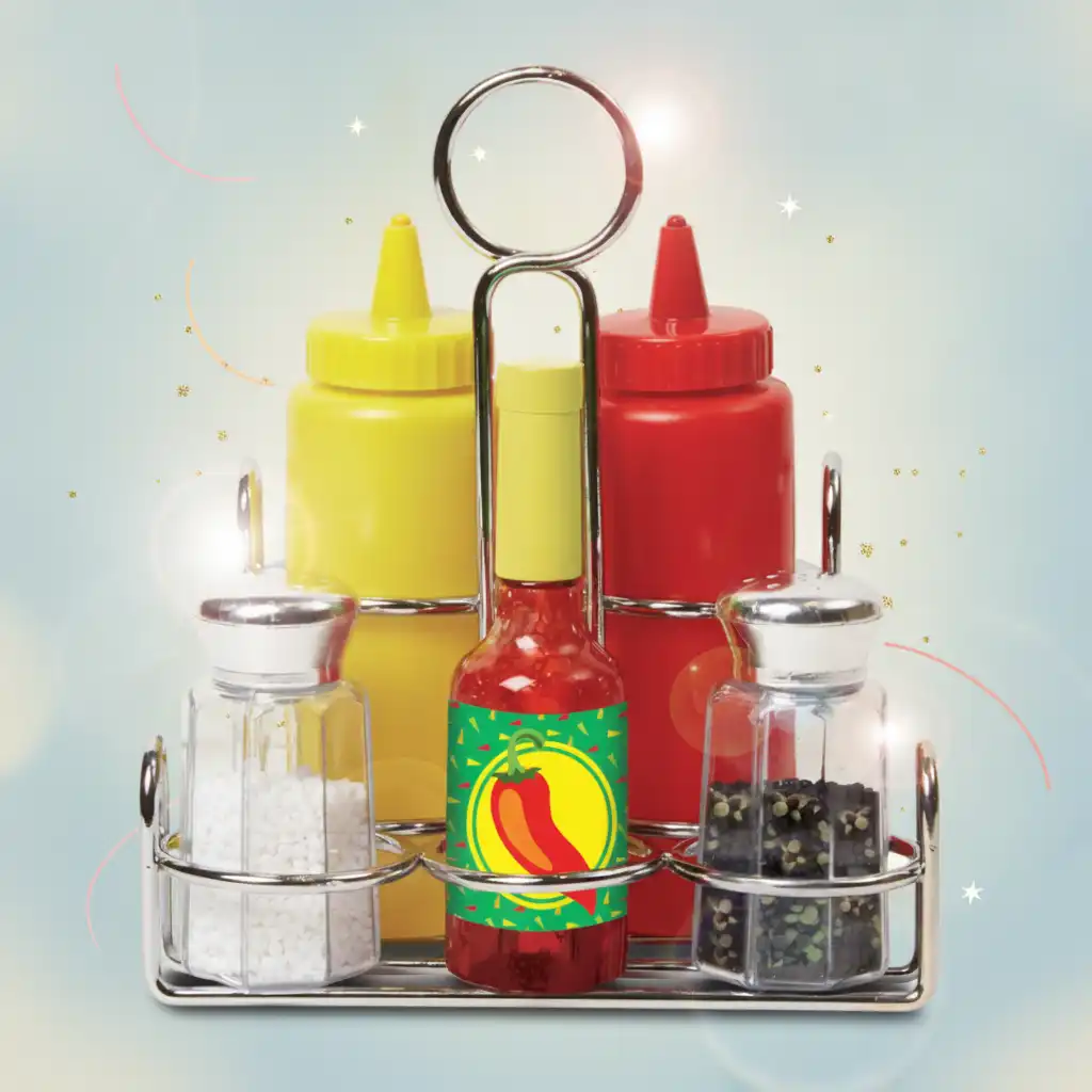 Desfrute de uma culinária autêntica com acessórios Interativo.