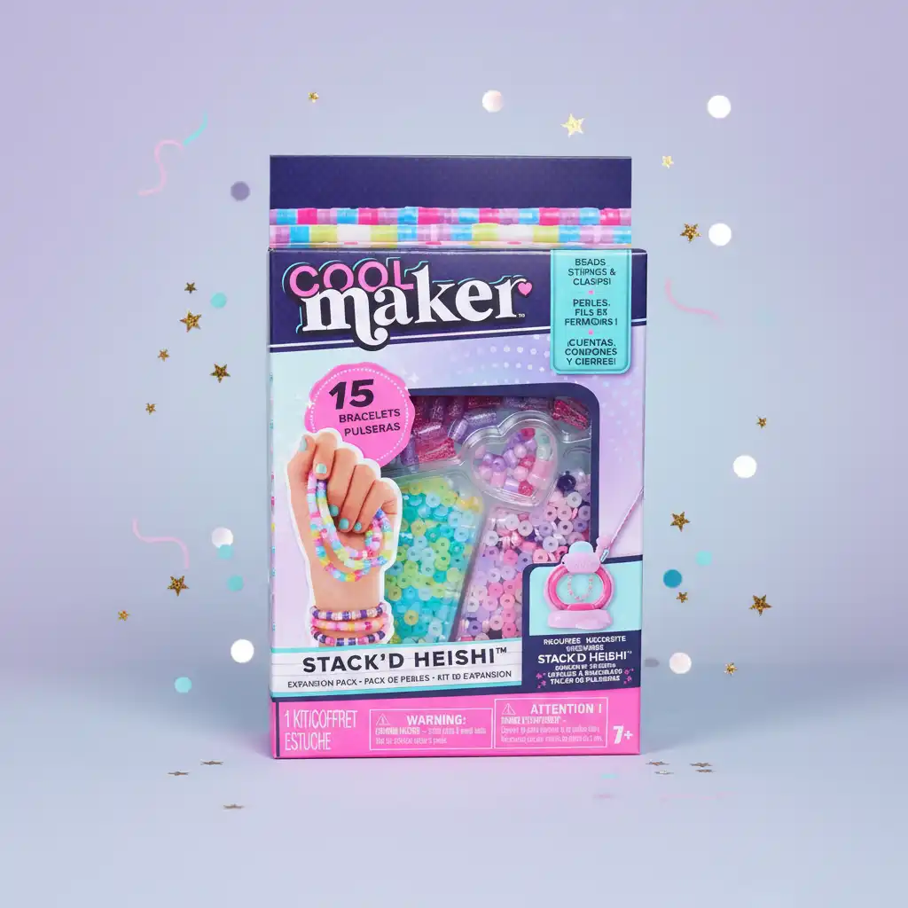 Conjunto completo de contas e acessórios para mais criações.