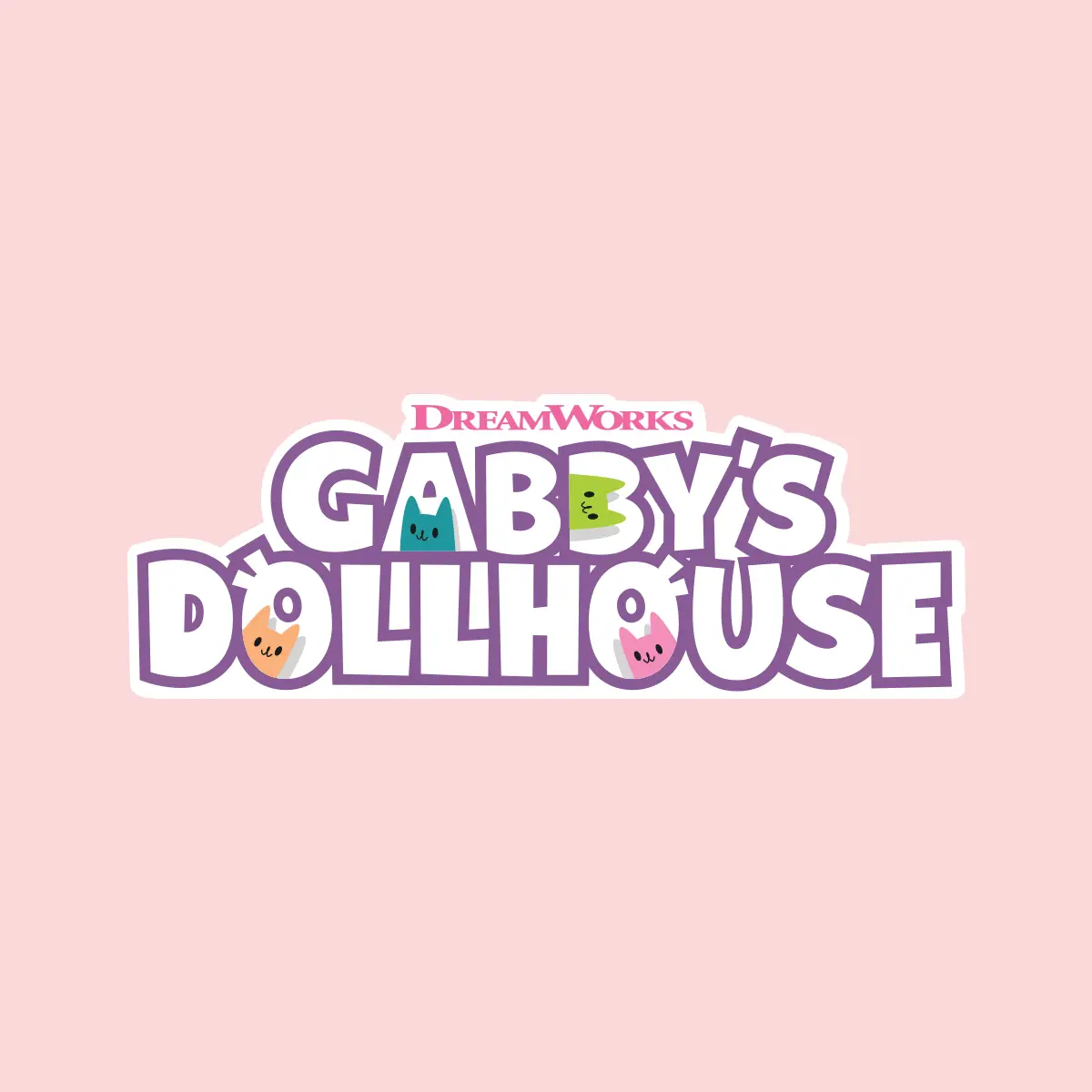 Logotipo oficial A Casa de Bonecas da Gabby