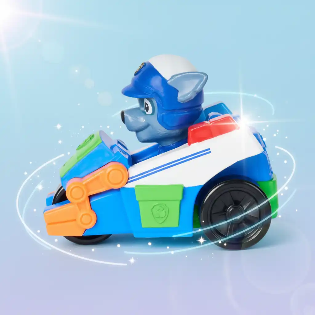 Veículo Rocky precisamente elaborado para pequenos socorristas.