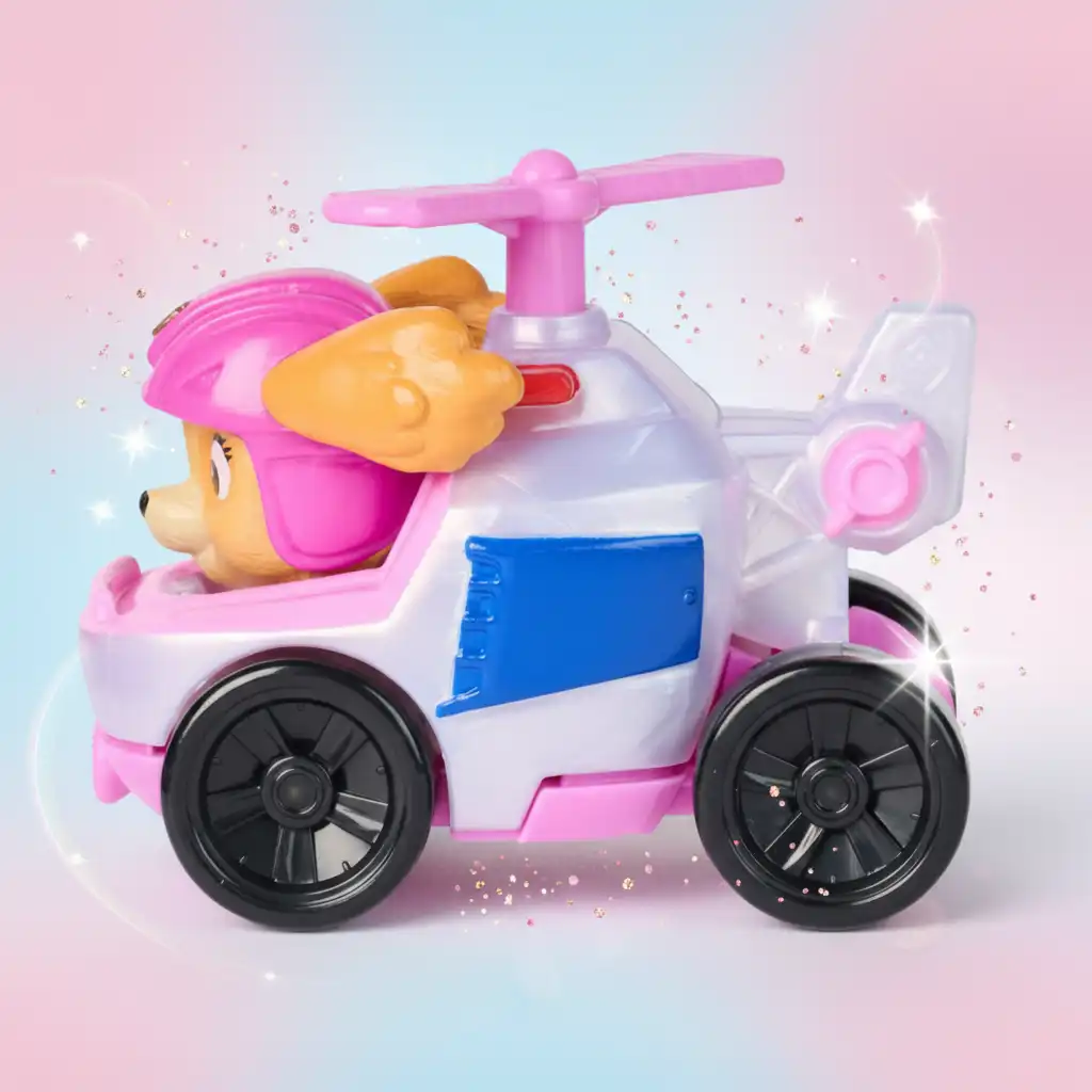 Expanda sua coleção com o veículo icônico da heroína favorita.