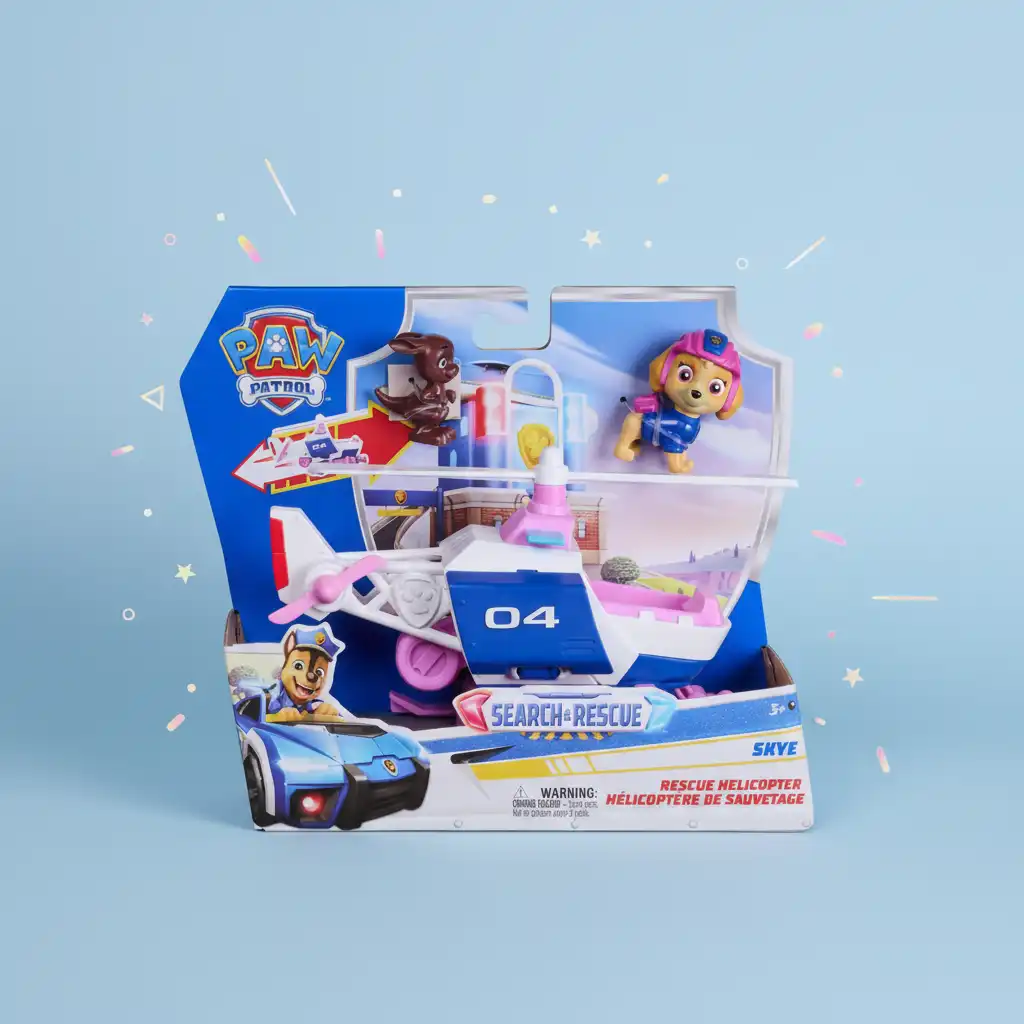 Apoio à imaginação infantil através de missões criativas de resgate.