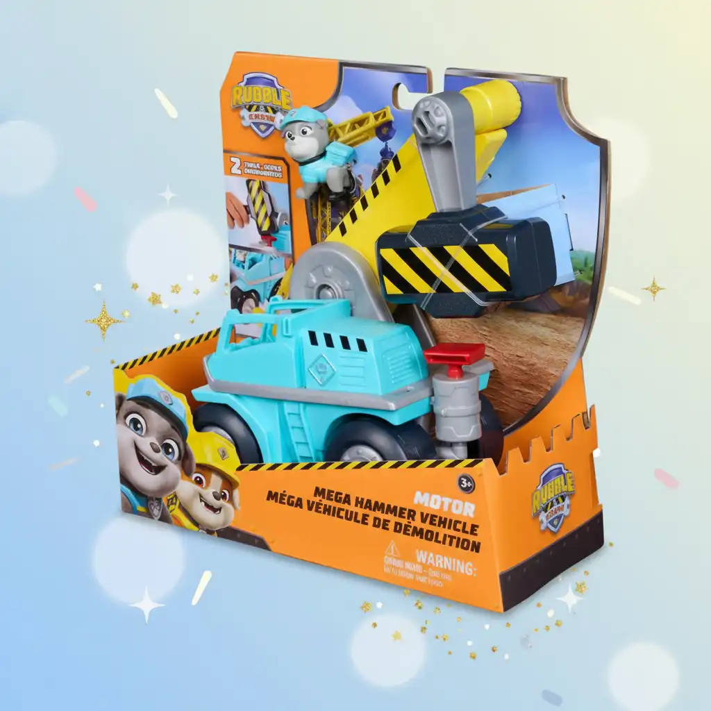 Viva aventuras infinitas de construção com a equipe Rubble & Crew.