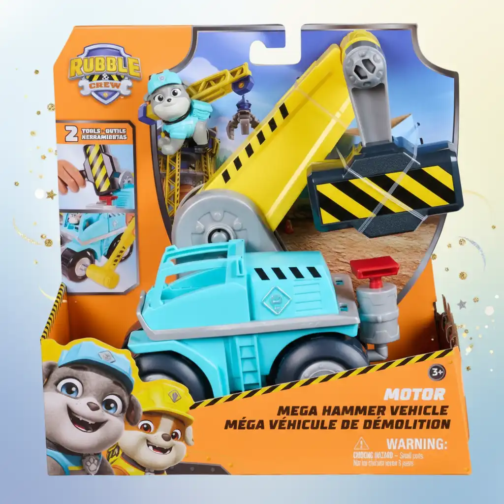 Acabamento de qualidade e detalhes funcionais para pequenos construtores de verdade.