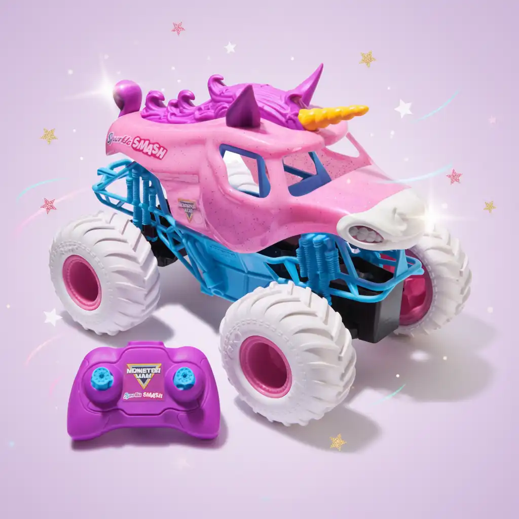 Crie seu próprio show Monster Jam diretamente em casa!