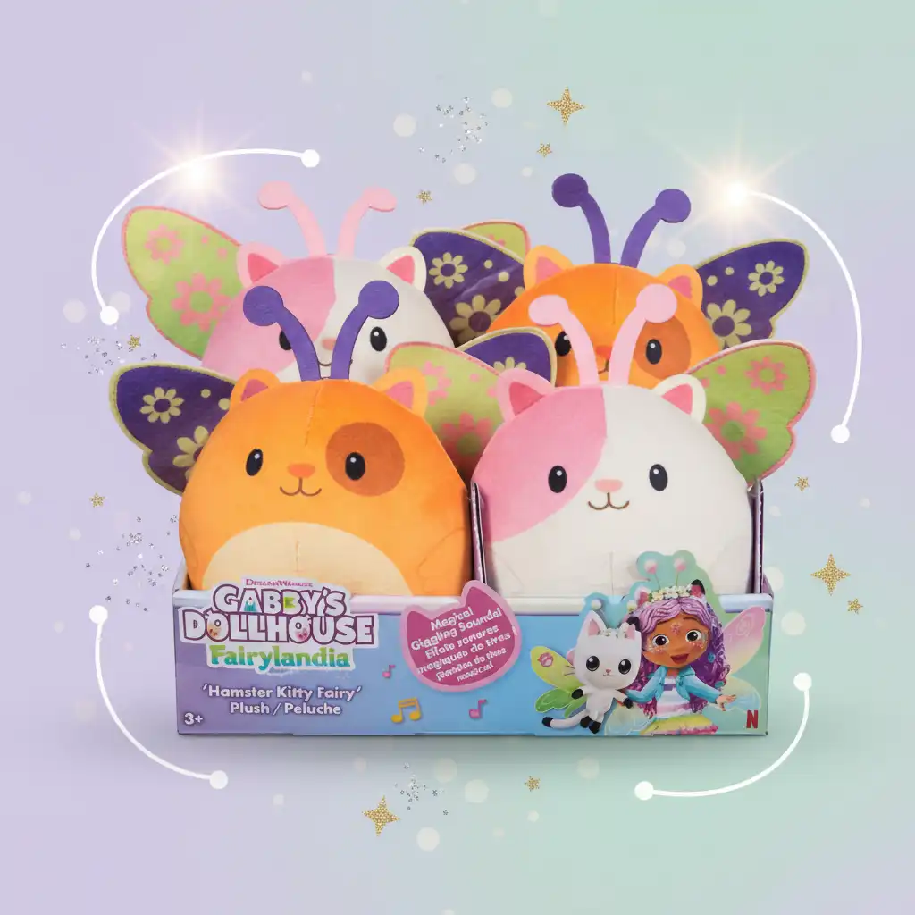 Acabamento preciso e pelúcia macia para máximo conforto.