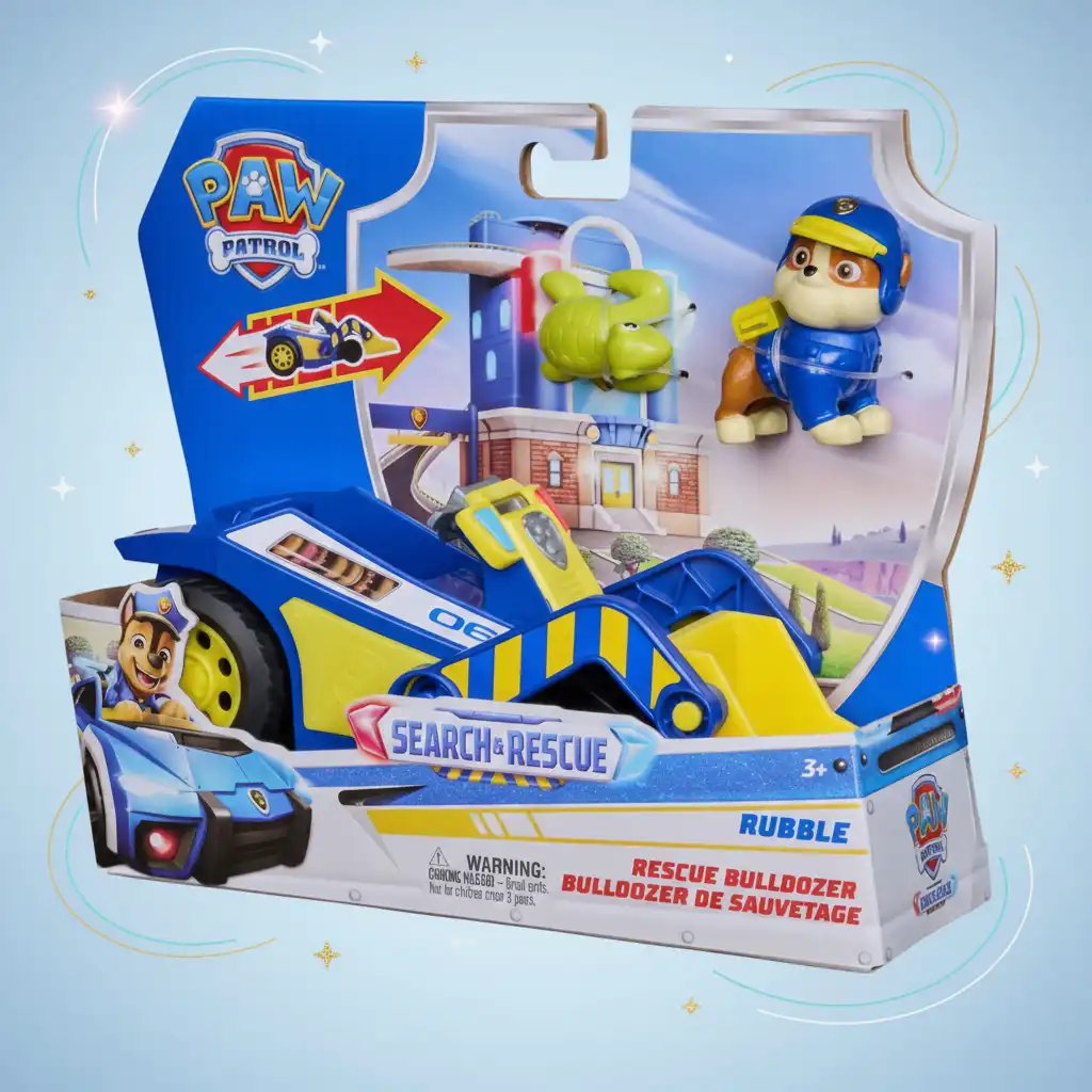 Viva missões de resgate emocionantes com Rubble e a tartaruga.