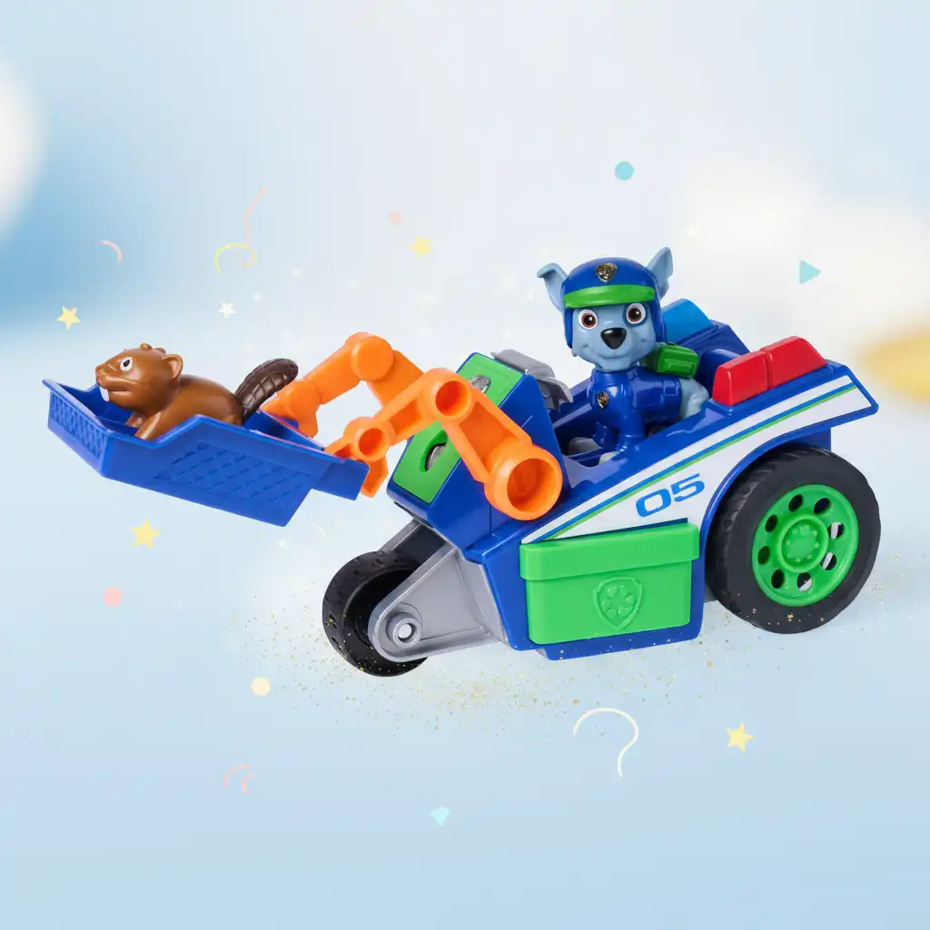 Descubra novas formas de brincar criativamente com o mecanismo de puxar.