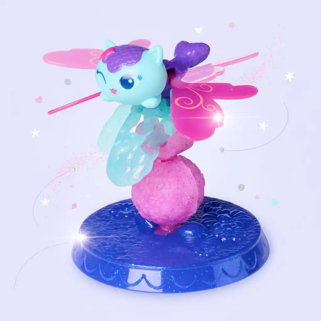 Acabamento de qualidade da figura Sereigata com suporte funcional de dente-de-leão.