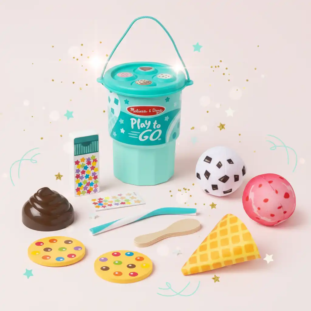 Torne-se mestre sorveteiro mesmo no banco de trás do carro.