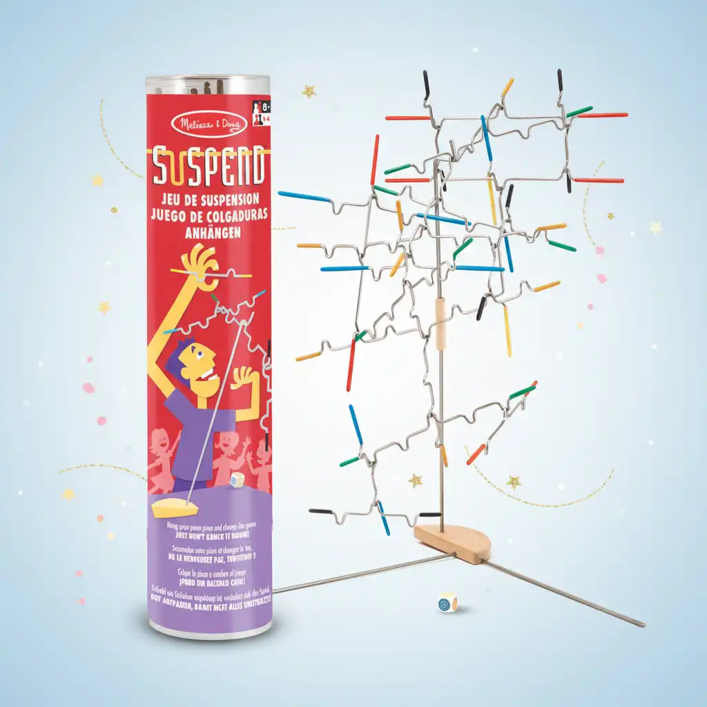Experimente diversão infinita construindo uma escultura suspensa.