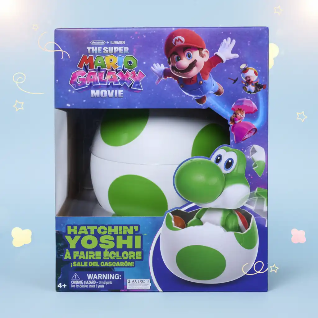 Prepare-se para a eclosão do seu novo melhor amigo Yoshi.