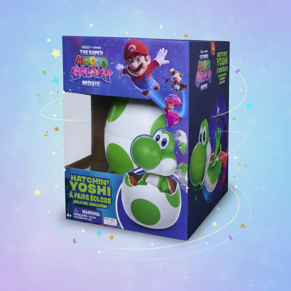 Exponha seu Yoshi em um suporte estiloso feito do ovo.